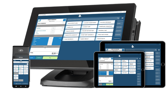 Squirrel POS Terminal, iPad, and all-in-one